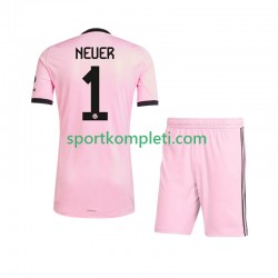 FC Bayern München Vratar Djeca Treći Nogometni Dres Manuel Neuer 1 UCL 2025-2026 Kratki Rukavi