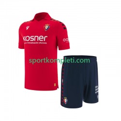CA Osasuna Djeca Domaći Nogometni Dres 2025-2026 Kratki Rukavi