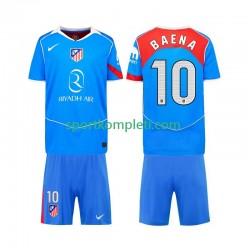 Atlético Madrid Djeca Treći Nogometni Dres Alex Baena 10 2025-2026 Kratki Rukavi