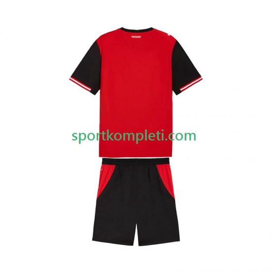 Austrija Djeca Domaći Nogometni Dres World Cup 2026 Kratki Rukavi