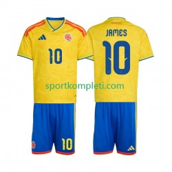 Kolumbija Djeca Domaći Nogometni Dres James Rodriguez 10 World Cup 2026 Kratki Rukavi