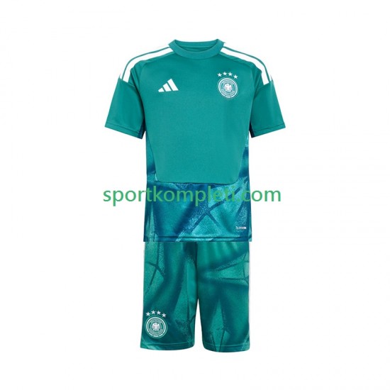 Njemačka Vratar Djeca Domaći Nogometni Dres World Cup 2026 Kratki Rukavi