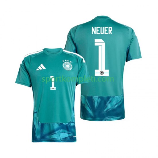 Njemačka Vratar Muškarci Domaći Nogometni Dres Manuel Neuer 1 World Cup 2026 Kratki Rukavi