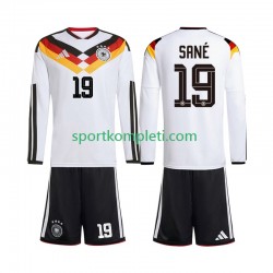 Njemačka Djeca Domaći Nogometni Dres Leroy Sane 19 World Cup 2026 Dugi Rukavi