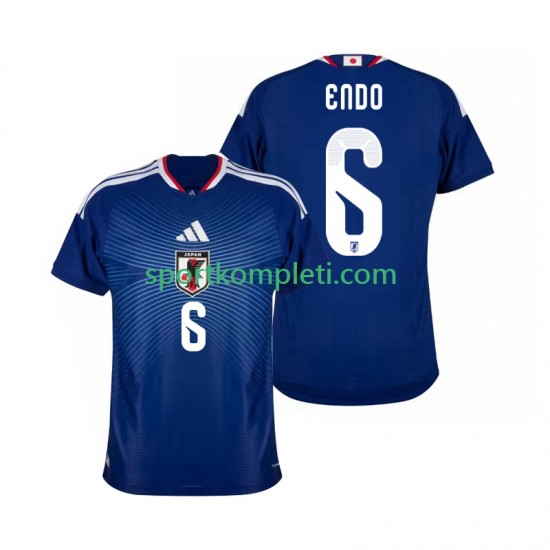 Japan Muškarci Domaći Nogometni Dres Wataru Endo 6 World Cup 2026 Kratki Rukavi