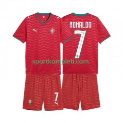 Portugal Djeca Domaći Nogometni Dres Cristiano Ronaldo 7 World Cup 2026 Kratki Rukavi