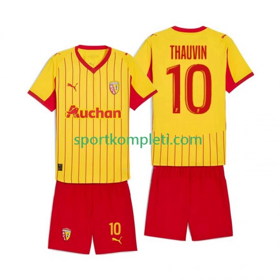 RC Lens Djeca Domaći Nogometni Dres Florian Thauvin 10 2025-2026 Kratki Rukavi