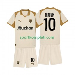 RC Lens Djeca Treći Nogometni Dres Florian Thauvin 10 2025-2026 Kratki Rukavi