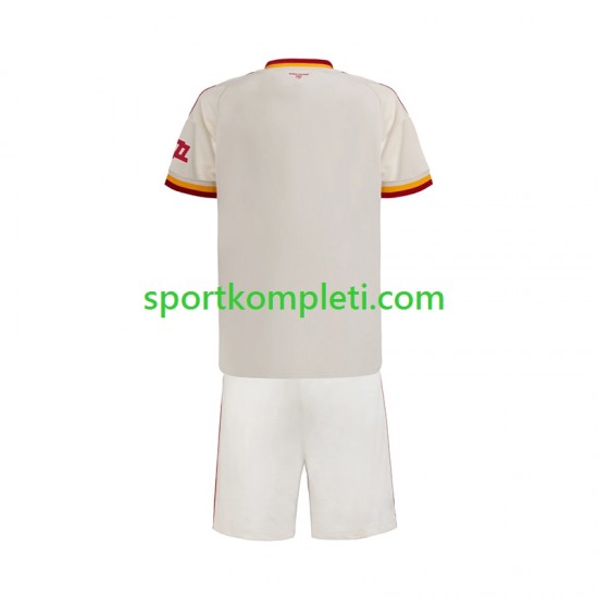 Roma Djeca Gostujući Nogometni Dres 2026-2027 Kratki Rukavi