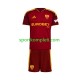 Roma Djeca Domaći Nogometni Dres 2026-2027 Kratki Rukavi