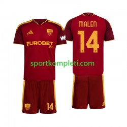 Roma Djeca Domaći Nogometni Dres Donyell Malen 14 2026-2027 Kratki Rukavi