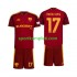Roma Djeca Domaći Nogometni Dres Manu Kone 17 2026-2027 Kratki Rukavi