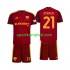 Roma Djeca Domaći Nogometni Dres Paulo Dybala 21 2026-2027 Kratki Rukavi