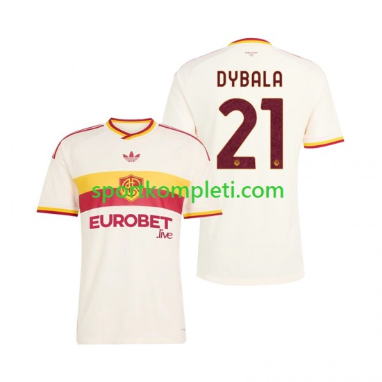 Roma Muškarci Gostujući Nogometni Dres Paulo Dybala 21 2026-2027 Kratki Rukavi