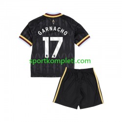 Aston Villa Djeca Gostujući Nogometni Dres Alejandro Garnacho 17 2026-2027 Kratki Rukavi