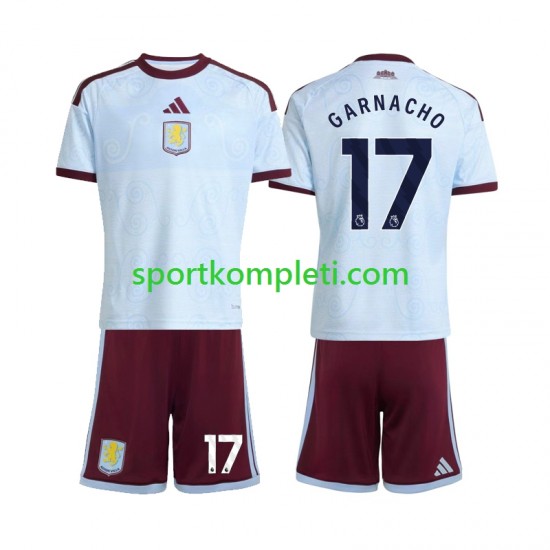 Aston Villa Djeca Treći Nogometni Dres Alejandro Garnacho 17 2026-2027 Kratki Rukavi