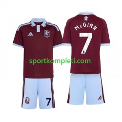Aston Villa Djeca Domaći Nogometni Dres John McGinn 7 2026-2027 Kratki Rukavi
