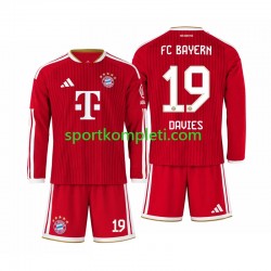 FC Bayern München Djeca Domaći Nogometni Dres Alphonso Davies 19 2026-2027 Dugi Rukavi