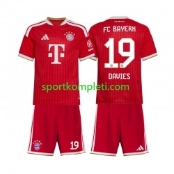 FC Bayern München Djeca Domaći Nogometni Dres Alphonso Davies 19 2026-2027 Kratki Rukavi