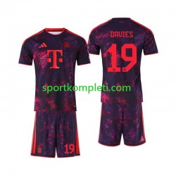 FC Bayern München Djeca Treći Nogometni Dres Alphonso Davies 19 2026-2027 Kratki Rukavi