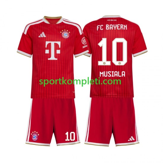 FC Bayern München Djeca Domaći Nogometni Dres Jamal Musiala 10 2026-2027 Kratki Rukavi