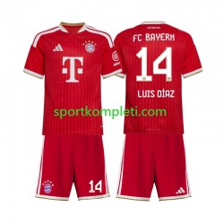 FC Bayern München Djeca Domaći Nogometni Dres Luis Diaz 14 2026-2027 Kratki Rukavi