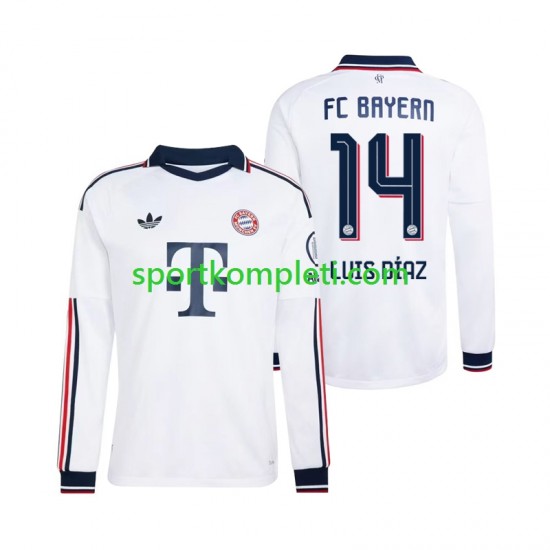 FC Bayern München Muškarci Gostujući Nogometni Dres Luis Diaz 14 2026-2027 Dugi Rukavi
