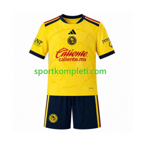 Club América Djeca Domaći Nogometni Dres 2026-2027 Kratki Rukavi