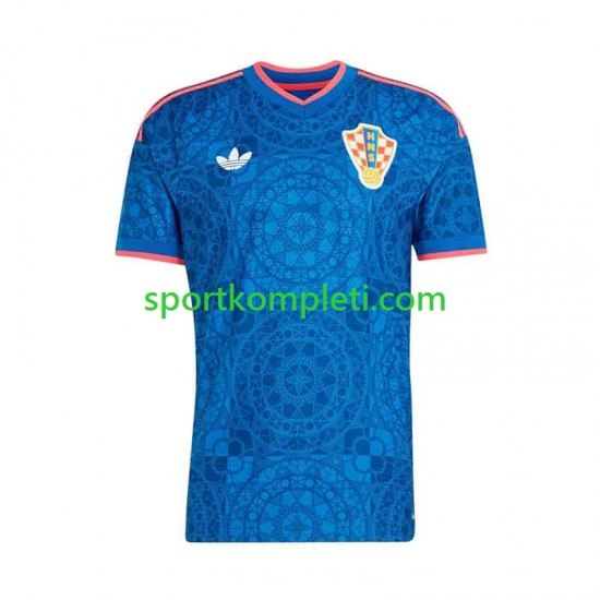 Hrvatska Muškarci Gostujući Nogometni Dres 2026-2027 Kratki Rukavi