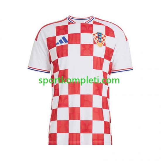 Hrvatska Muškarci Domaći Nogometni Dres 2026-2027 Kratki Rukavi