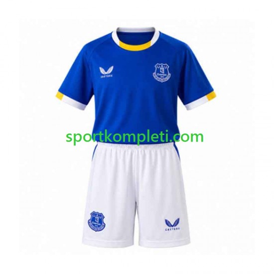 Everton Djeca Domaći Nogometni Dres 2026-2027 Kratki Rukavi