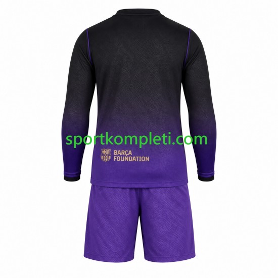 FC Barcelona Djeca Gostujući Nogometni Dres 2026-2027 Dugi Rukavi