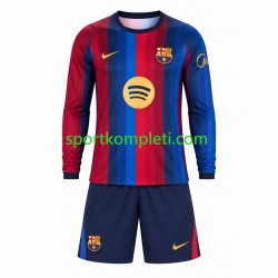 FC Barcelona Djeca Domaći Nogometni Dres 2026-2027 Dugi Rukavi