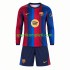 FC Barcelona Djeca Domaći Nogometni Dres 2026-2027 Dugi Rukavi