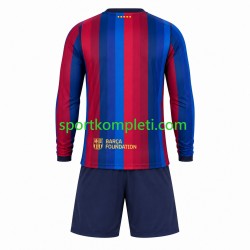 FC Barcelona Djeca Domaći Nogometni Dres 2026-2027 Dugi Rukavi