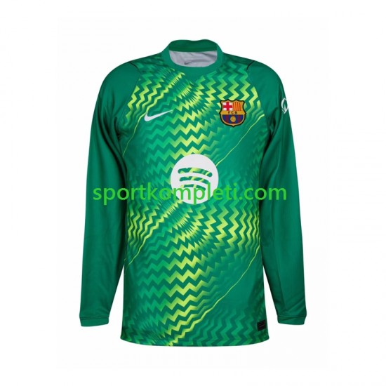 FC Barcelona Vratar Muškarci Domaći Nogometni Dres 2026-2027 Dugi Rukavi
