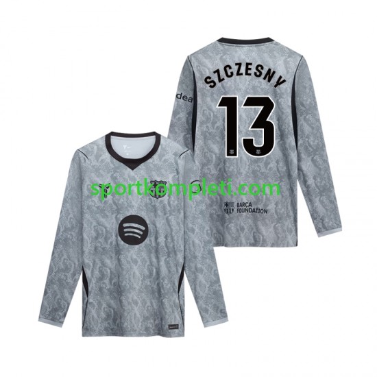 FC Barcelona Vratar Muškarci Gostujući Nogometni Dres Wojciech Szczesny 13 2026-2027 Dugi Rukavi