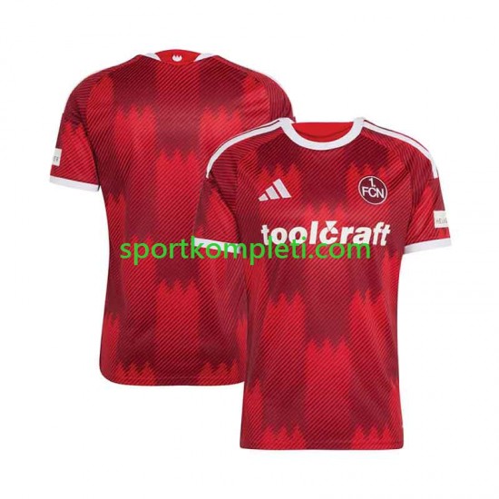 Muškarci Domaći Nogometni Dres FC Nurnberg 2026-2027 Kratki Rukavi