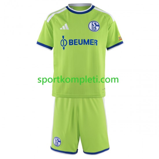 Schalke 04 Djeca Treći Nogometni Dres FC 2026-2027 Kratki Rukavi