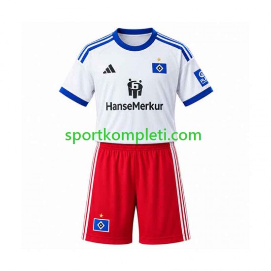 Hamburger SV Djeca Domaći Nogometni Dres 2026-2027 Kratki Rukavi