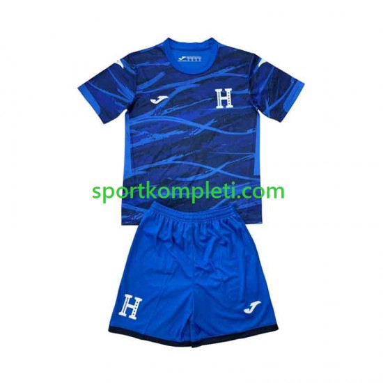 Honduras Djeca Četvrti Nogometni Dres 2026 Kratki Rukavi