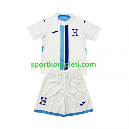 Honduras Djeca Domaći Nogometni Dres 2026 Kratki Rukavi