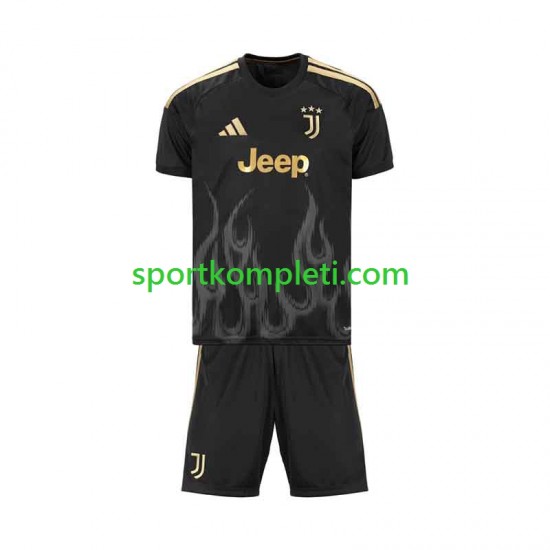 Juventus Djeca Treći Nogometni Dres 2026-2027 Kratki Rukavi