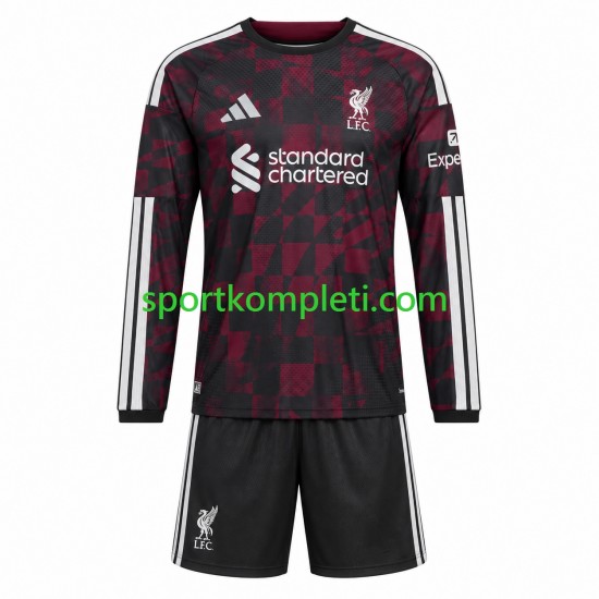 Liverpool Djeca Treći Nogometni Dres 2026-2027 Dugi Rukavi