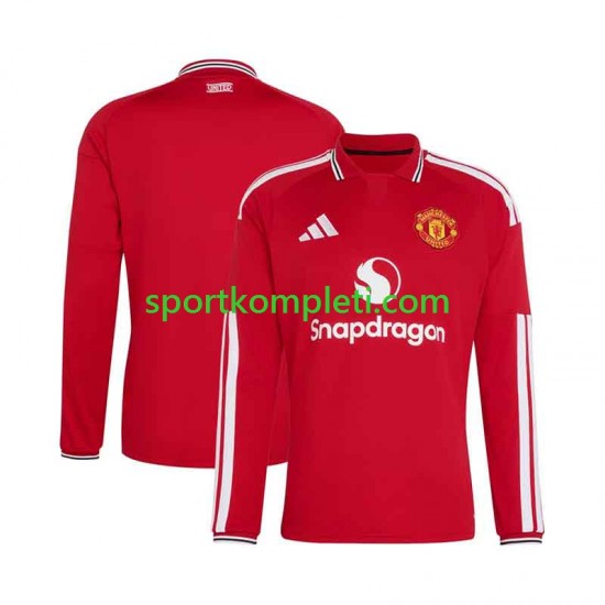 Manchester United Muškarci Domaći Nogometni Dres 2026-2027 Dugi Rukavi