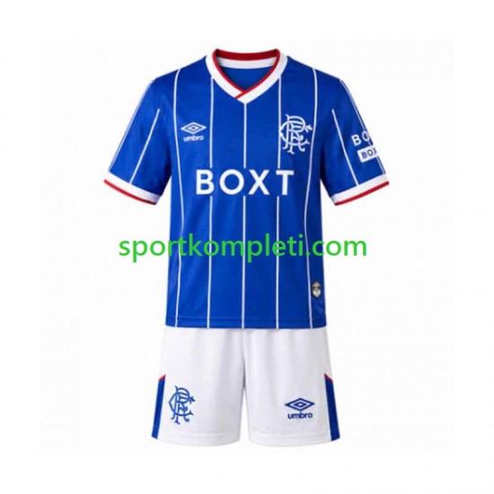 Rangers Djeca Domaći Nogometni Dres 2026-2027 Kratki Rukavi