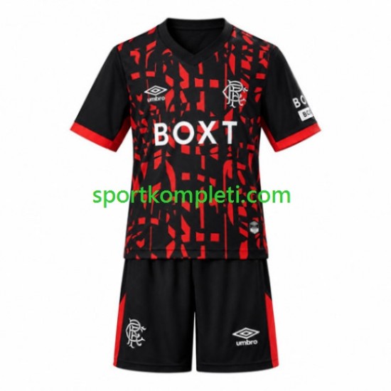 Rangers Djeca Treći Nogometni Dres 2026-2027 Kratki Rukavi