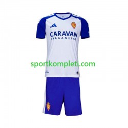 Real Zaragoza Djeca Domaći Nogometni Dres 2026-2027 Kratki Rukavi