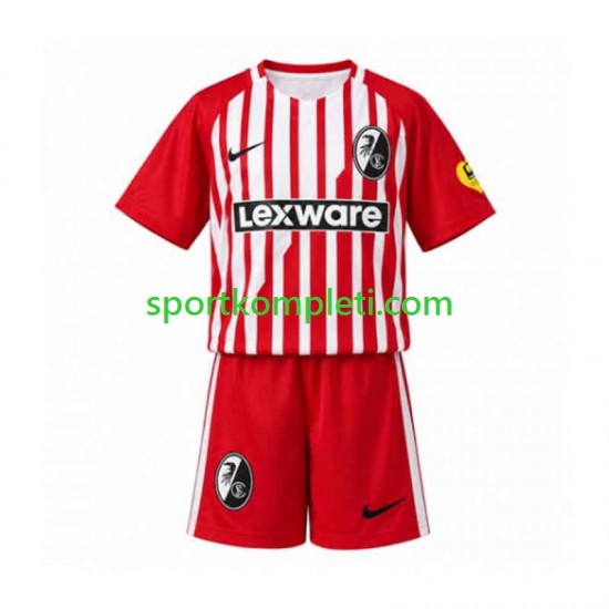 Djeca Domaći Nogometni Dres SC Freiburg 2026-2027 Kratki Rukavi
