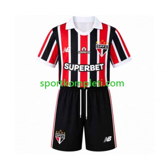 Sao Paulo Djeca Gostujući Nogometni Dres 2026-2027 Kratki Rukavi
